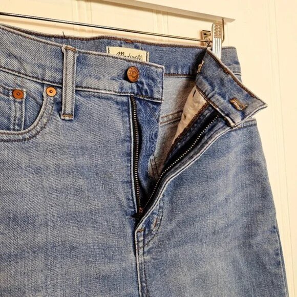 Madewell The Perfect Vintage Jeans Blue Denim High Rise Straight Women's Size 26 - Picture 10 of 14